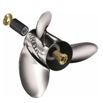 Michigan Wheel 993153 Apollo Stainless Steel Propeller - 3X 13-3/8 X15 LH