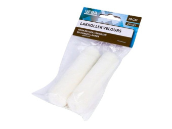 Veba Roller Velour 10cm (2 pcs)