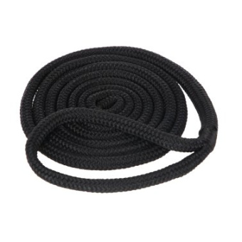 Plastimo Fender Line Braided With Spliced Eye Ø12mm L2,5m - Black