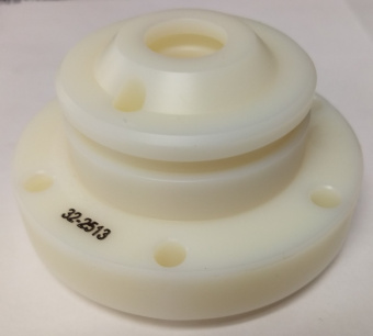 Parker 32-2513 2.5" Pressure Vessel End Plug with Dual 1/4" NPT Ports