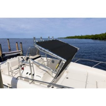 Plastimo 67513 - Fishmaster T-Top Original, Matt Black Aluminium