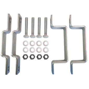 Lalizas 59037 - Mounting Kit For Pole 197280 For Lifebuoy Ring Container With Door