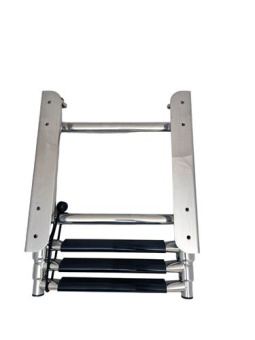 Hollex Telescopic Swimming Ladder Stainless Steel 316 3 Steps Fold