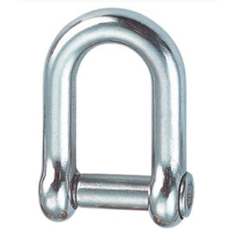 Euromarine Straight Shackle with Hex Socket Pin A4 Stainless Steel