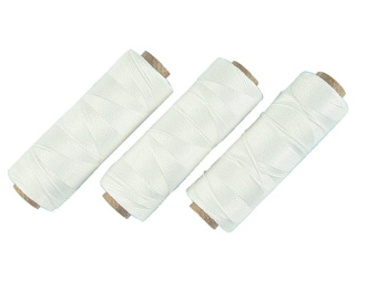 Talamex Tiptolon Whipping Twine White 3-Strand Nylon 1 mm 220 m