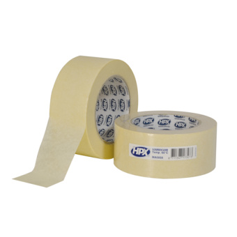 HPX MA5050 - Masking Tape 60°C - White Cream 50mm x 50m