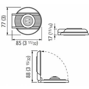 Quick Waterproof Foot Switch - Up 900UB