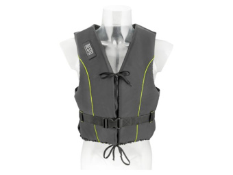 Besto 20413246 - Buoyancy Aid Dinghy Zipper All Black/Yellow Striping XXL 50N