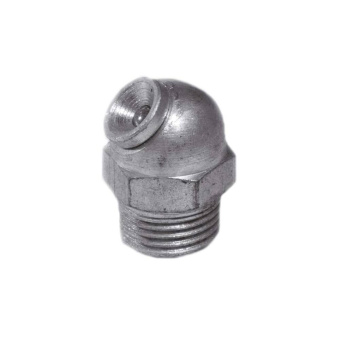 Hollow Nipple 1/4" Outer Thread 45°