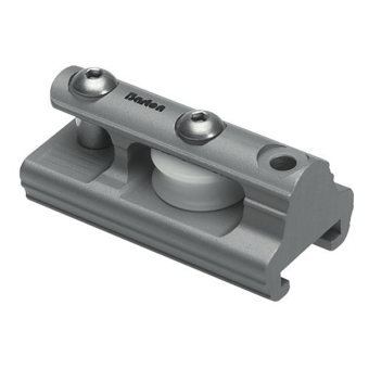 Barton 25221 – Track End Fitting with Bracket for 25mm T Track, Ø35mm Sheave, Max Rope 8mm