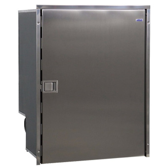 Isotherm 1130BA1NK0050 - 12/24V LH Inox Cruise CR130 Drink Fridge, FM Quick Coupling