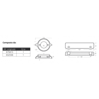 Tecnoseal Aluminium Anodes Kit For Engine Volvo Penta 280