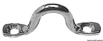 Osculati 39.322.05 - Stainless Steel Eye Bridge 5x50 mm