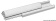 Osculati 44.040.05 - White PVC Cable Tray 40 mm Cut-Down Size 4m