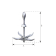 Stainless Steel Grapnel Anchor 1,50 kg