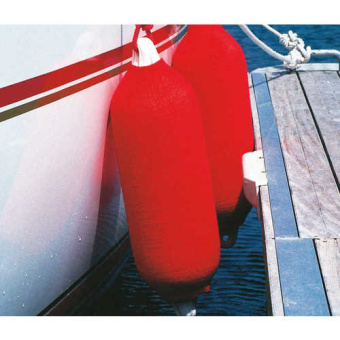 Plastimo 57238 - Long fender sock Ø 23 x 56 cm, red