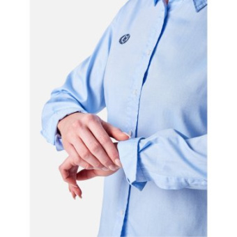 Henri Lloyd Women's Oxford Shirt Size L Light Blue