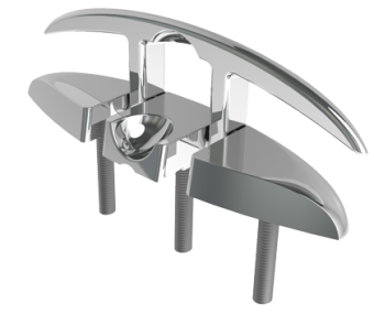 Allpa Stainless Steel Foldaway Cleat, L=152,4mm