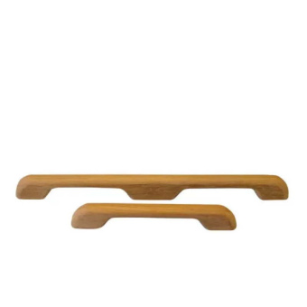 Lalizas Teak Handrails, 580–840 mm Length, 60 mm Height