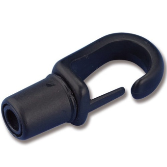 Bukh PRO C2608019 - Snap Hook Black Ø 8 mm