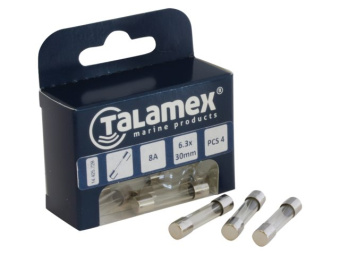 Talamex Glass Fuse 5X20mm 3A (24 pcs)