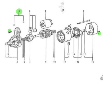 Nanni Diesel 970147339 - Cylinder Head Gasket for 2.40HE Engines