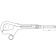 Rigging Screws AISI 316 With Pelican Hook Shackle Ø3 mm M6 Rigging Screws AISI 316 With Pelican Hook Shackle Ø3 mm M6