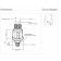 VDO VDO Sensor - Oil Pressure - C2 10 Bar - M10 X 1 - With Alarm At 0,75 Bar
