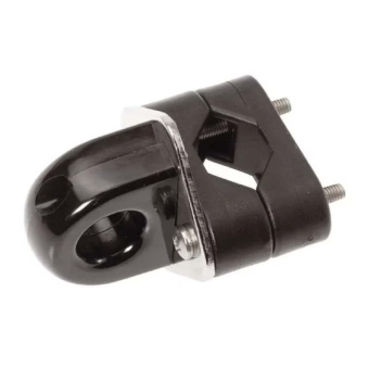 Barton 60142 – Stanchion Bullseye Fairlead, Stainless Mount, Line Guide