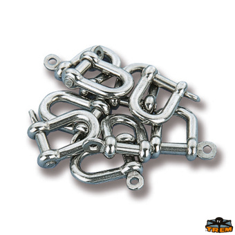 Trem M1214130 - AISI 316 Stainless Steel Bow Shackle Diameter 14 mm