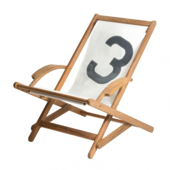 Teak Sun Lounger 727 Sailbags