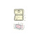 Nuova Rade 196283 - Top Line Storage Hatch W/Drawers, White, 270x375mm