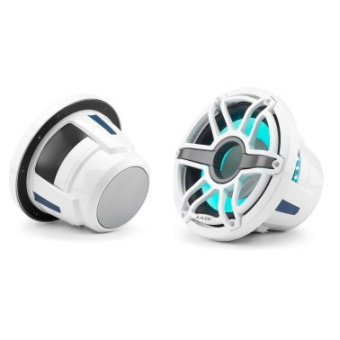 JL Audio 010-03085-00 - M6-10'' Marine Subwoofer Sport Style White With LED