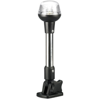 Allpa LED All-Round Light, 12v, 360°, LED 1x 0,5w, Black Housing, H=635mm