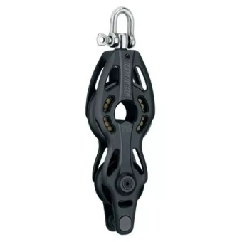 Harken 3242 - 75mm Black Magic Spriddle Block Swivel, Becket