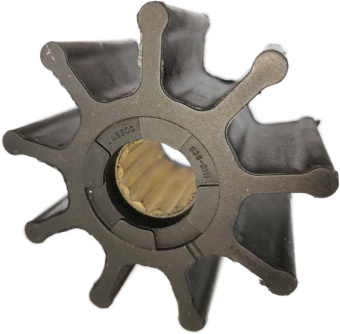 Jabsco 836-0003B - Impeller B95xH63.5 Shaft 25.4 Spline 9-Blade