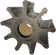 Jabsco 836-0003B - Impeller B95xH63.5 Shaft 25.4 Spline 9-Blade
