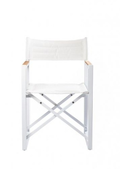 ARC Marine Director's Chair The Square Aluminium Chalk