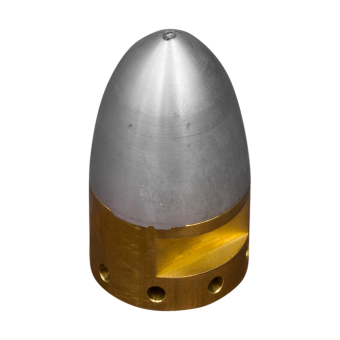 Tecnoseal Zinc Riva Propeller Anodes with Fixed Brass Plug, Shaft Ø20–50 mm