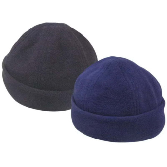 Lalizas 40560 - Fleece Beret With Adjustable Strap - Navy