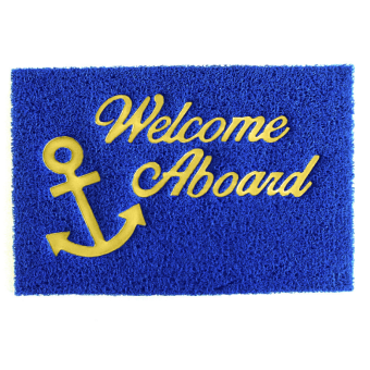 Lalizas 57198 - Blue Welcome Doormat 900x600 mm