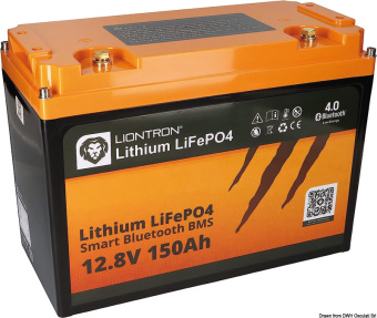 Osculati 12.460.04 - LIONTRON Lithium Battery Ah150 With BMS