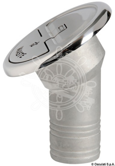 Osculati 20.366.32 - Quick Lock Water 30° Deck Filler 38 mm With Key