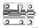 Osculati 38.188.19- Cast Chromed Brass Blocking Latch 60 mm