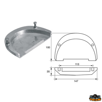 Trem L8140308 - Anodes For Engines Volvo-Penta