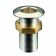 Chromed Brass Through Hull With Low Edge 1/2"