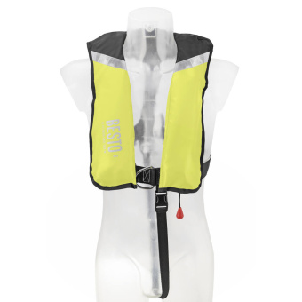Besto Automatic Life Jacket 300N + Harness Wipe Clean Yellow