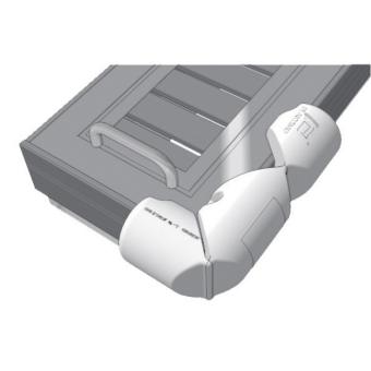 Plastimo White Articulated 3/4 Bumper 18x80 cm