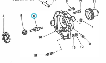 Northern Lights JD8643 - Bearing & Shaft Assembly 