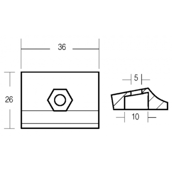 E. Polipodio Zinc Plate For 8/15 HP Engine